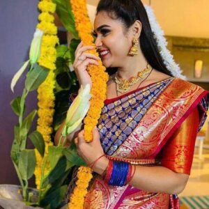 Banarasi Soft Silk Jacquard Saree