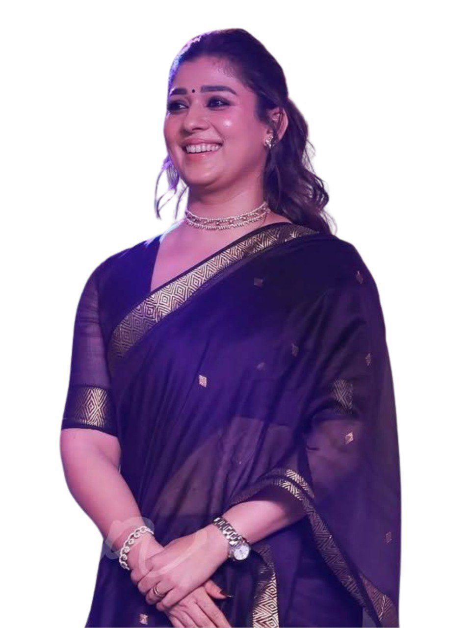Purple Beautiful Rich Pallu & Jacquard Work On All Over The Saree | With Blouse Piece - Image 5
